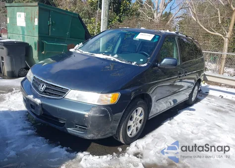 2003 Honda Odyssey Ex from USA, damaged, VIN 5FNRL18643B127112